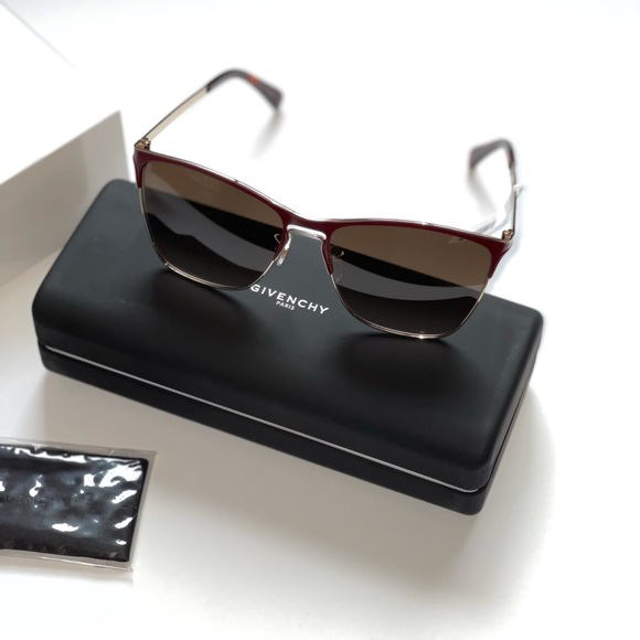 Givenchy 58mm Cat Eye Sunglasses NWT - Picture 3 of 13